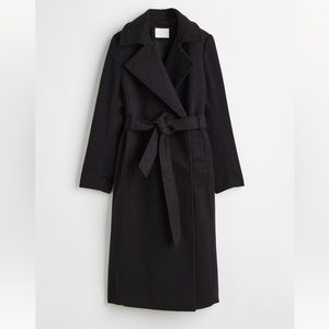 H&M Tie Belt Coat